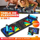 TABLA DE FLEXIONES 9 EN 1, GIMNASIO EN CASA