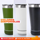 VASO TÉRMICO CON PARLANTE PORTÁTIL
